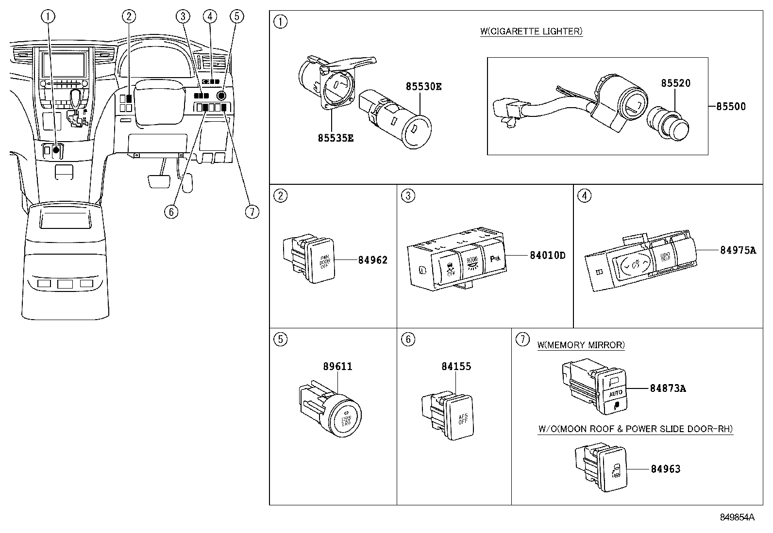 23080-31030 RESISTER, FUEL PUMP product image