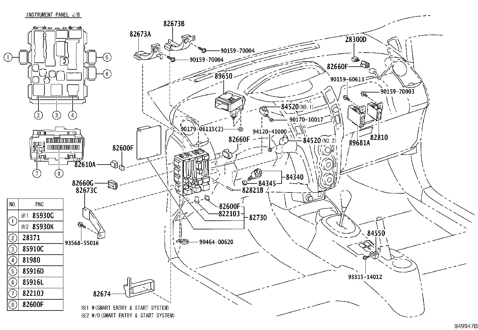 84140-52170 SWITCH ASSY, HEADLAMP DIMMER product image