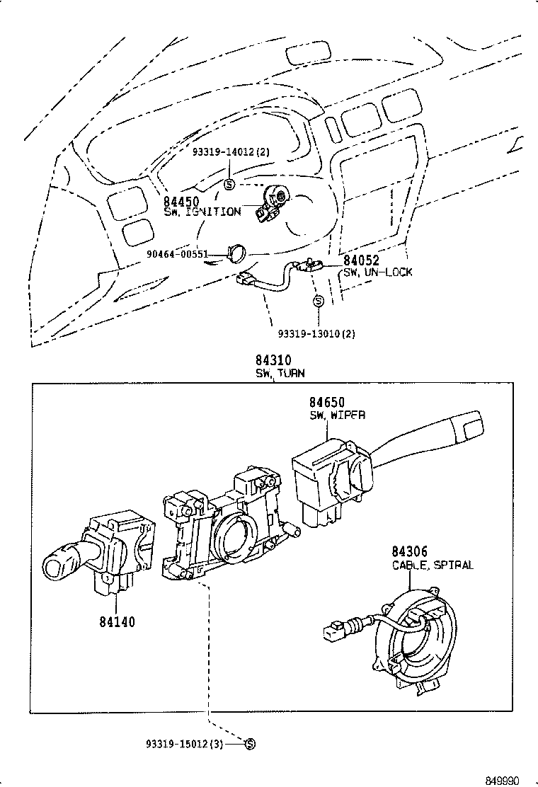 83320-80191 GAGE ASSY, FUEL SENDER product image
