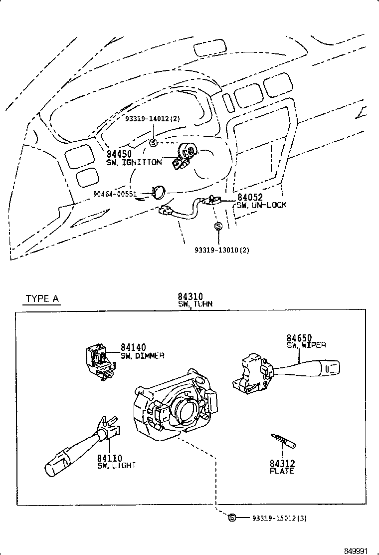 83320-80191 GAGE ASSY, FUEL SENDER product image