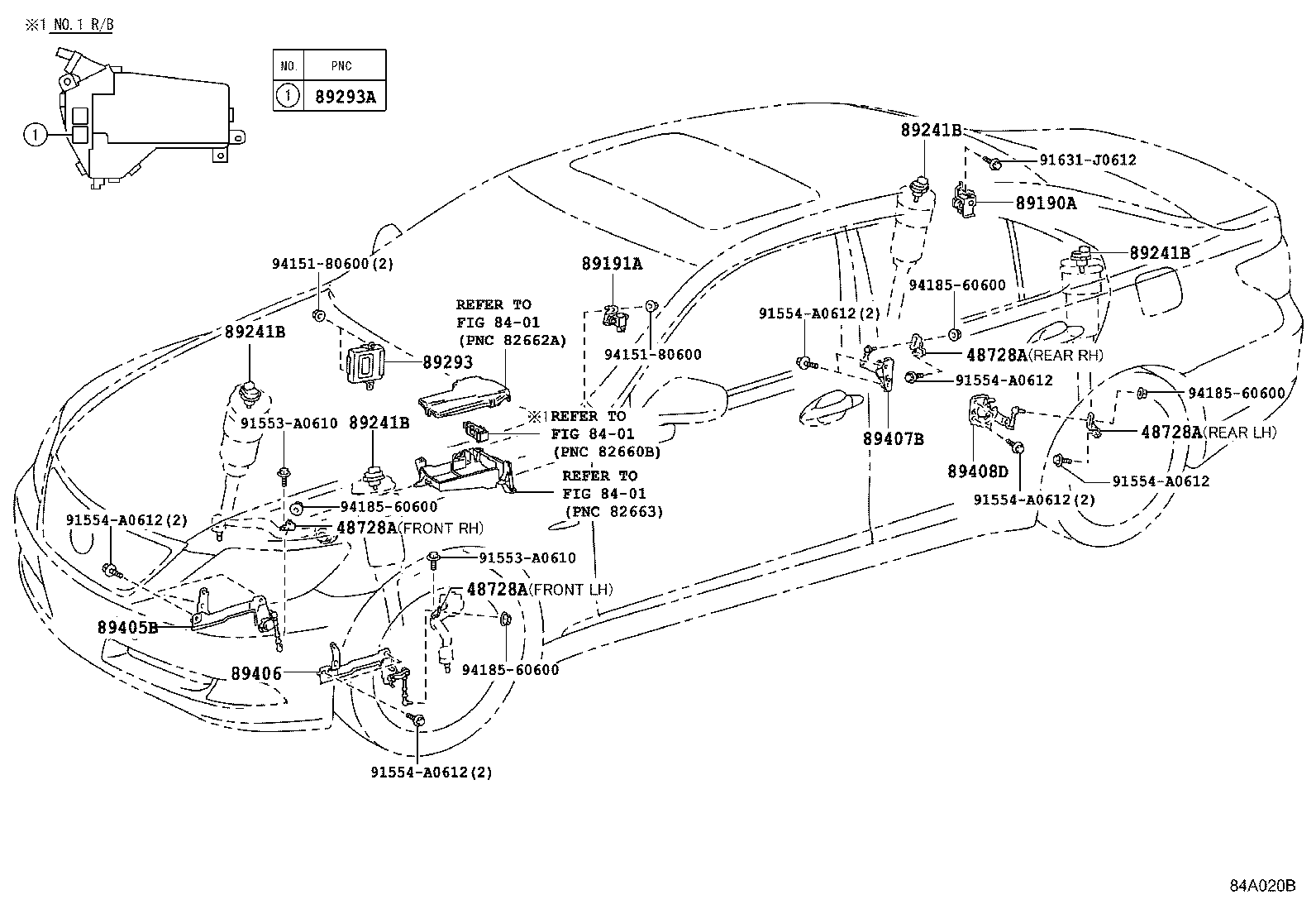89293-50161 COMPUTER, SUSPENSION CONTROL product image