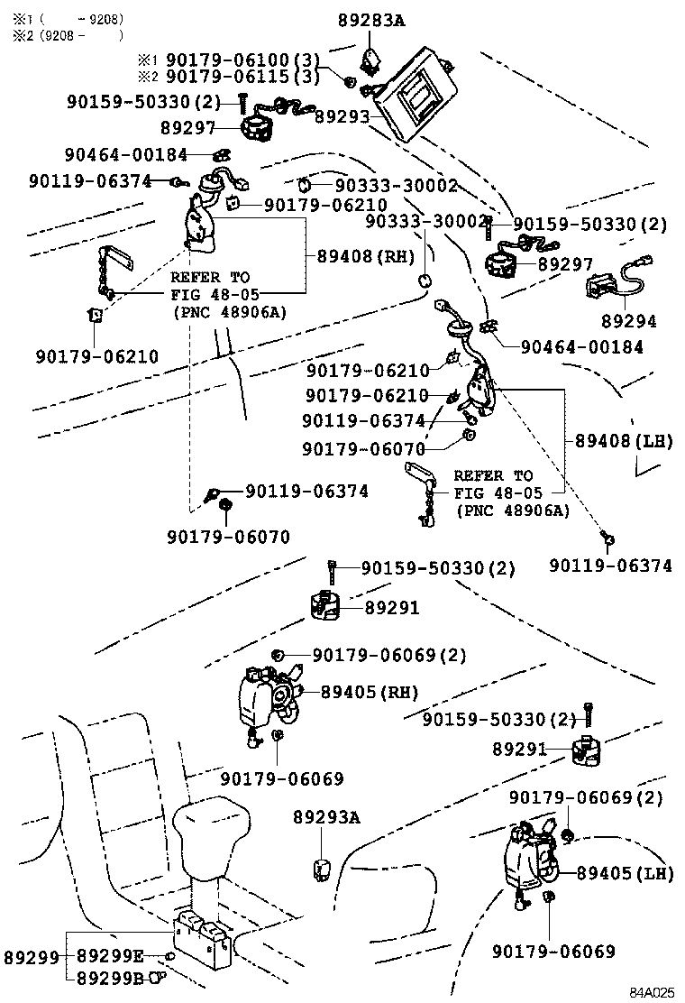 88630-60020 RELAY ASSY product image