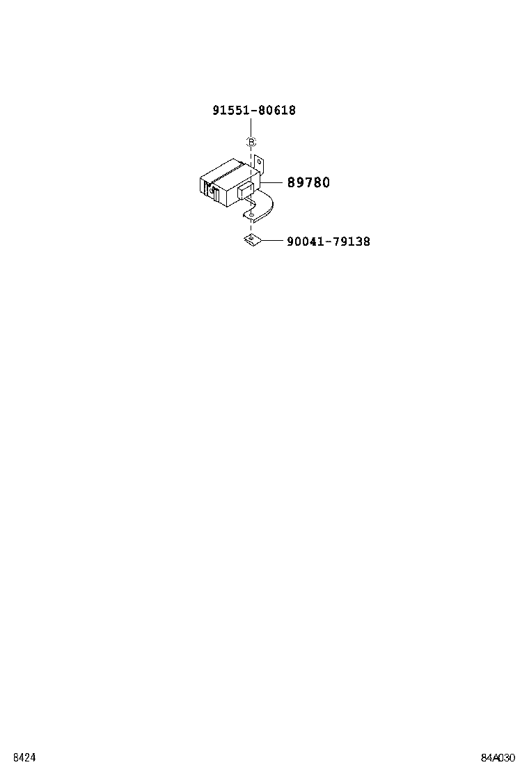 89780-B4040 COMPUTER ASSY, TRANSPONDER KEY product image