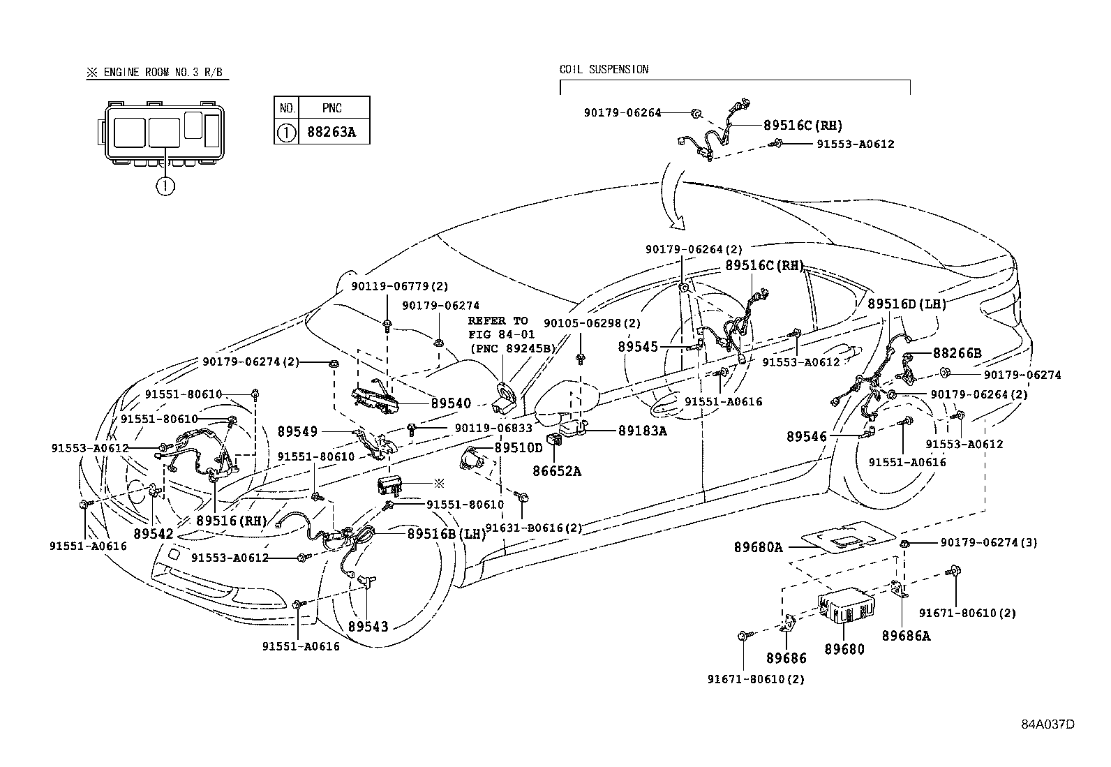 89540-50370 COMPUTER ASSY, SKID CONTROL product image