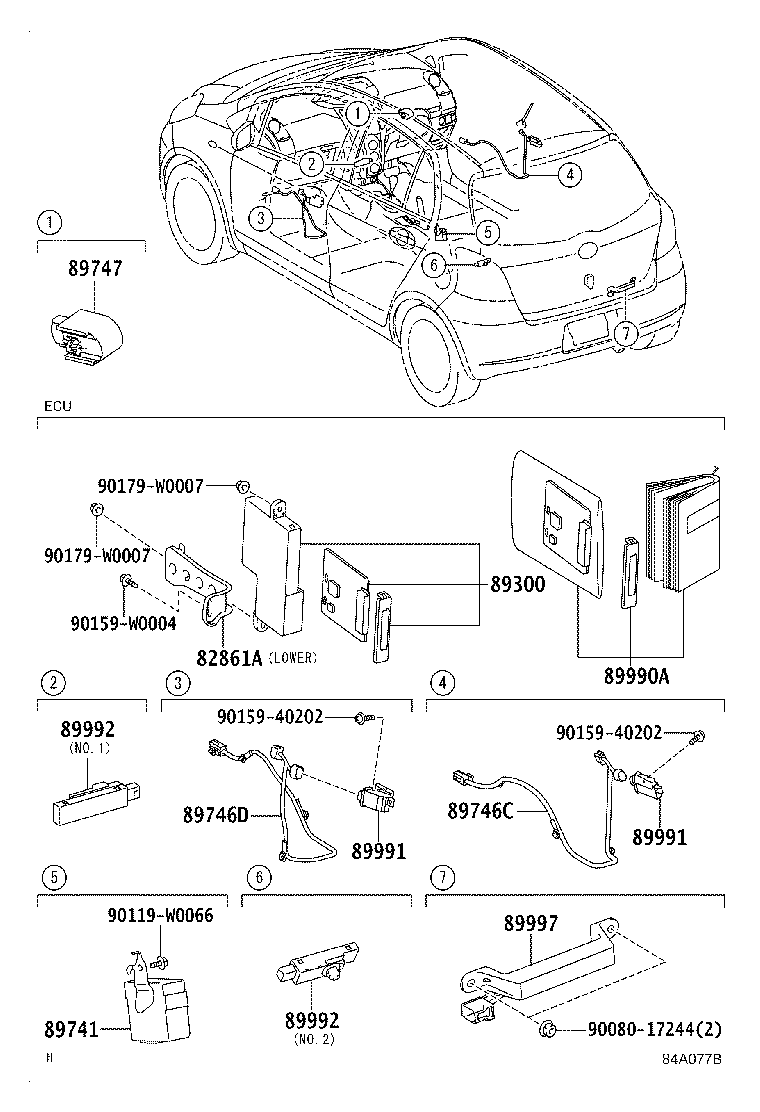 Thumbnail 5 for 89747-0D010