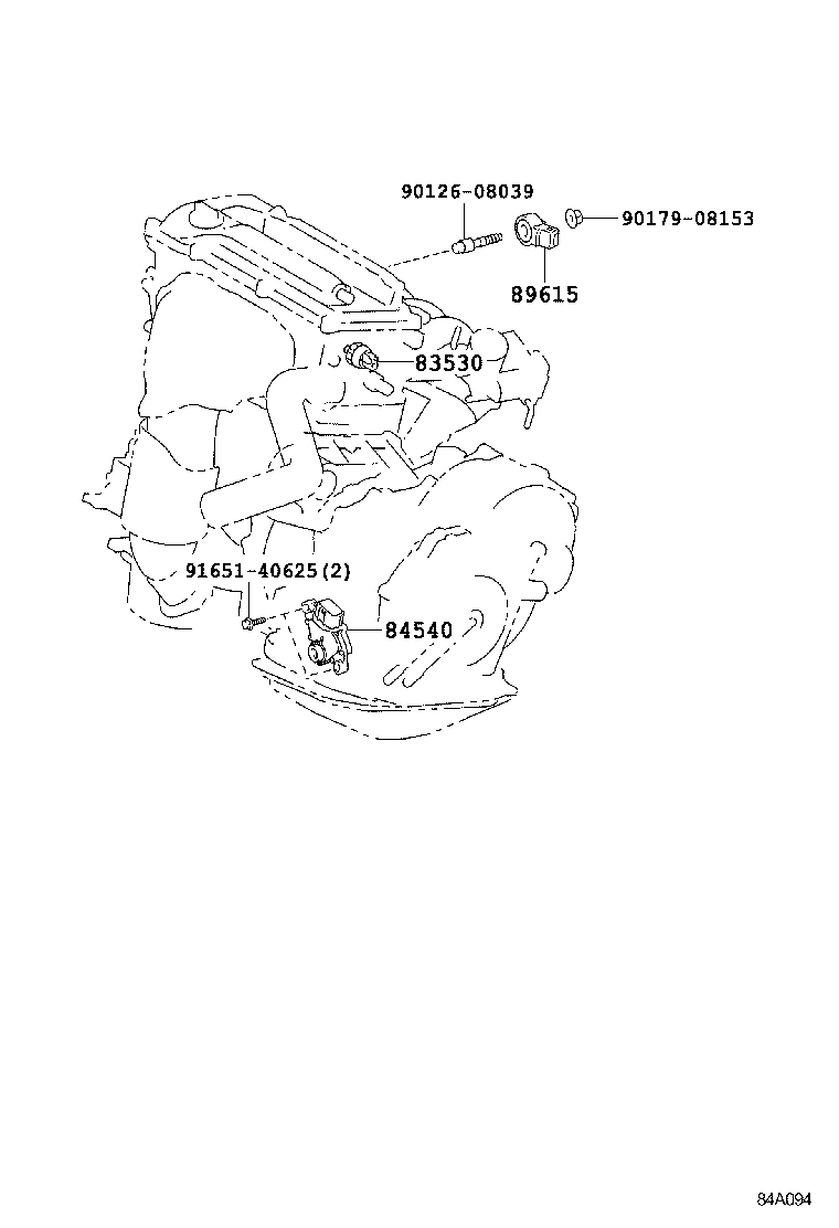82730-05220 BLOCK ASSY, INSTRUMENT PANEL JUNCTION product image