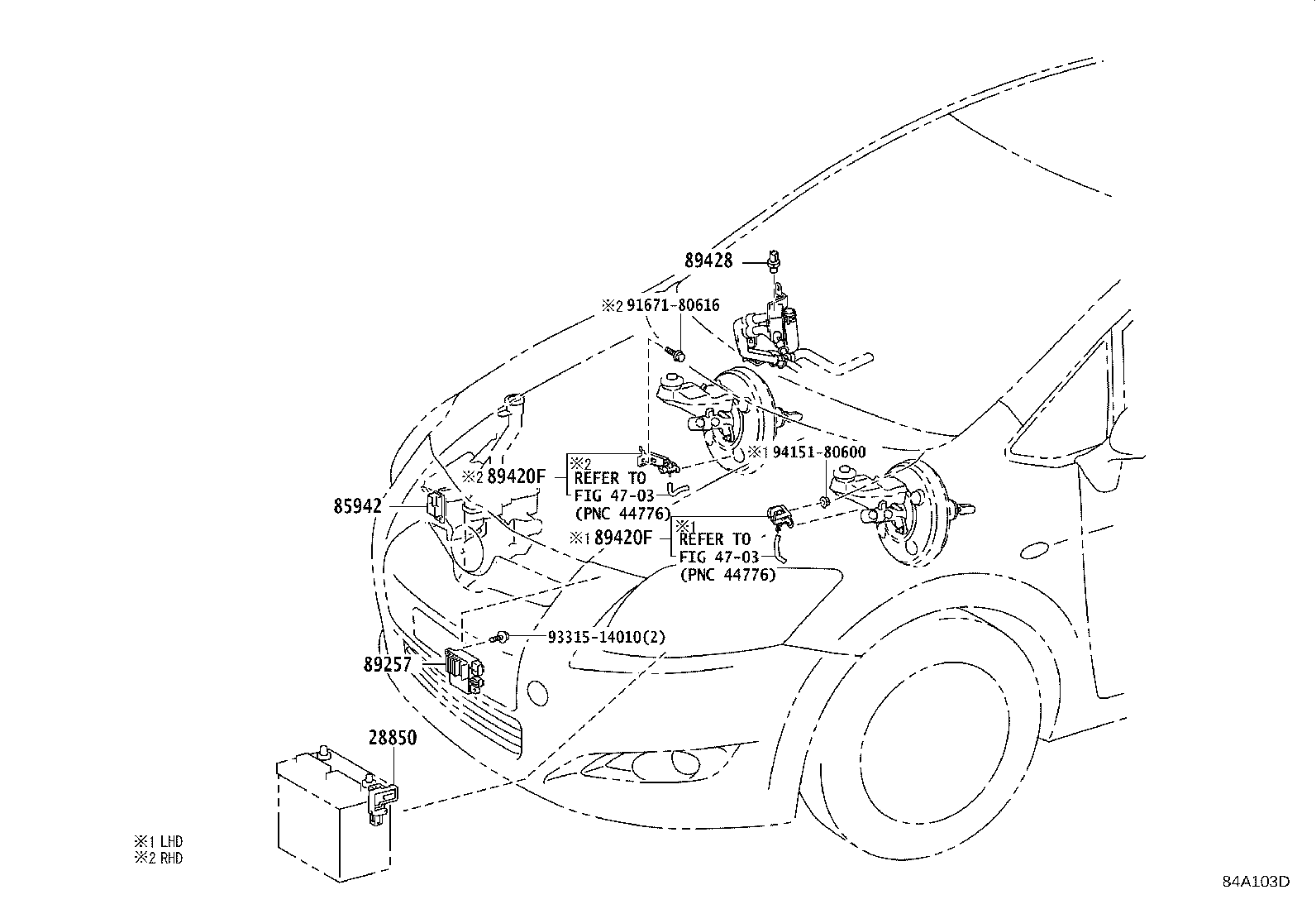 82730-12640 BLOCK ASSY, INSTRUMENT PANEL JUNCTION product image
