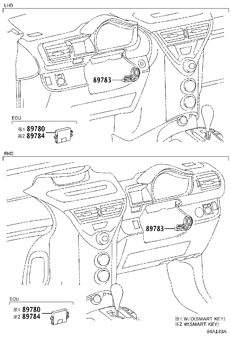 89780-74010 COMPUTER ASSY, TRANSPONDER KEY product image