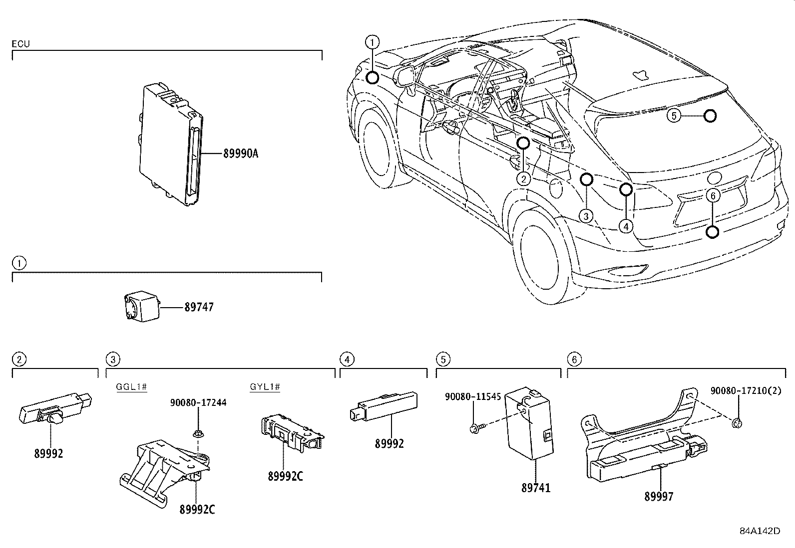 Toyota 89990-0E072 COMPUTER ASSY, SMART KEY