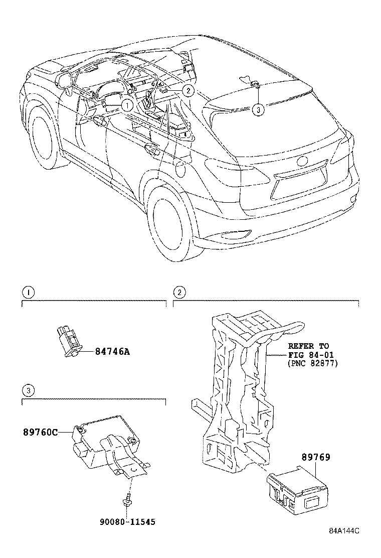 89760-0E020 RECEIVER ASSY, TIRE PRESSURE MONITOR product image
