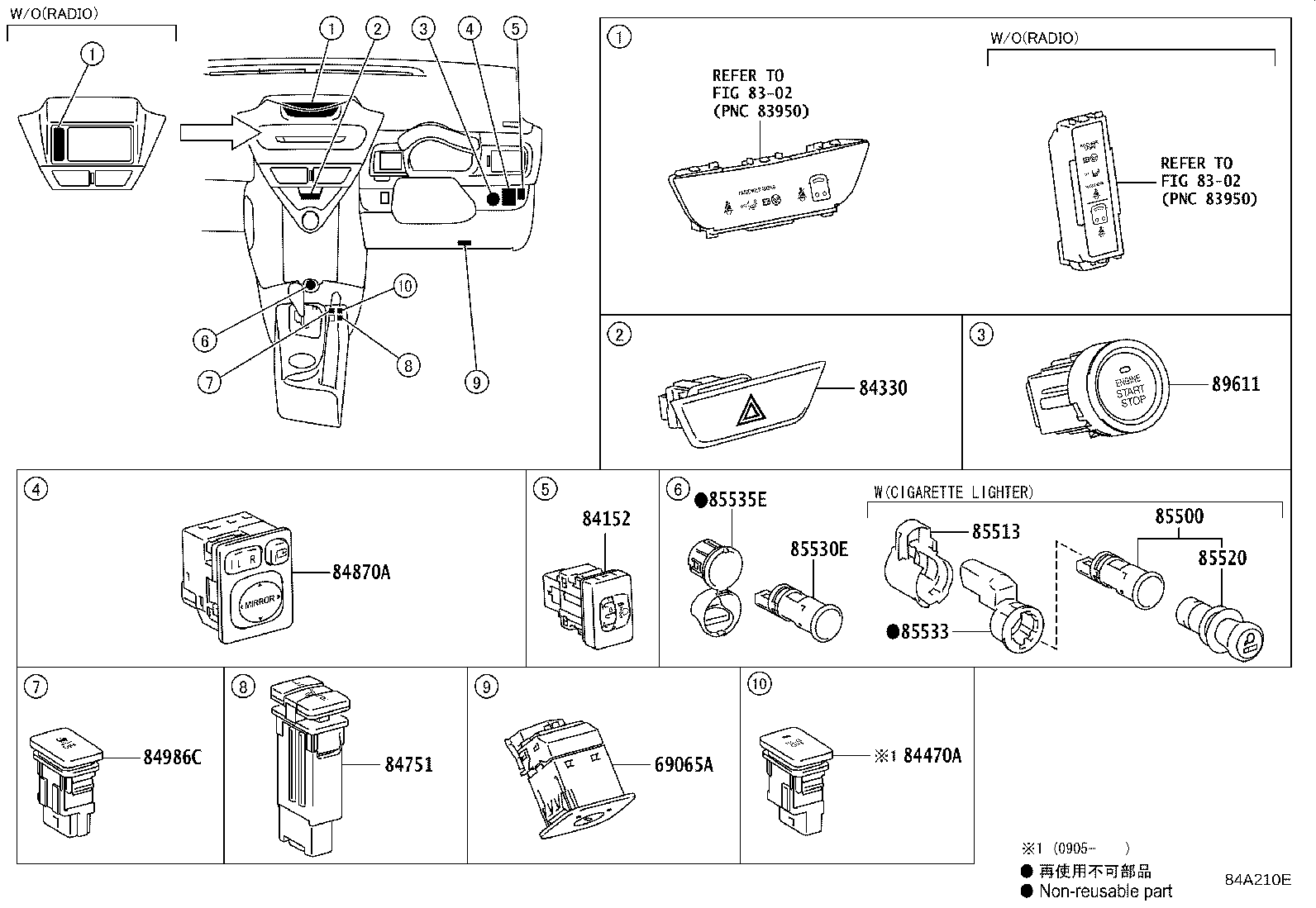 83320-74011 GAGE ASSY, FUEL SENDER product image