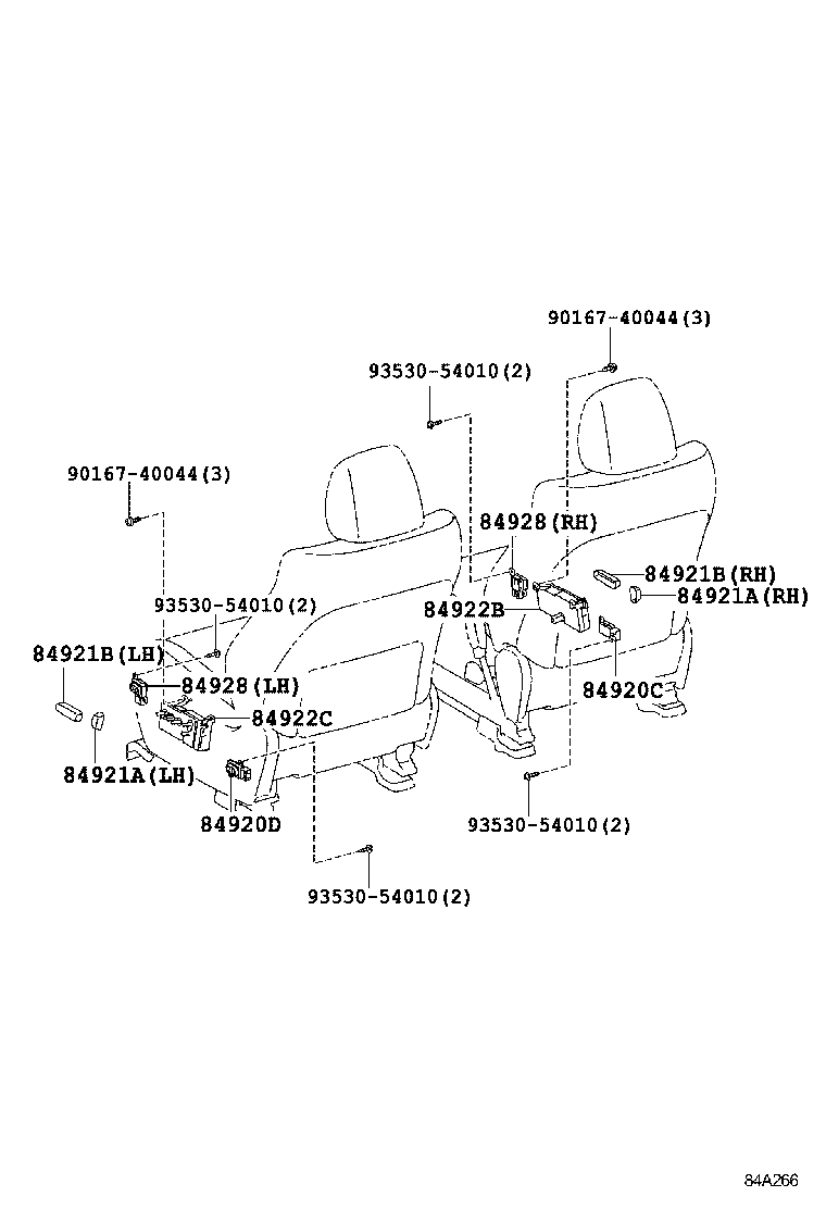 84140-48160 SWITCH ASSY, HEADLAMP DIMMER product image