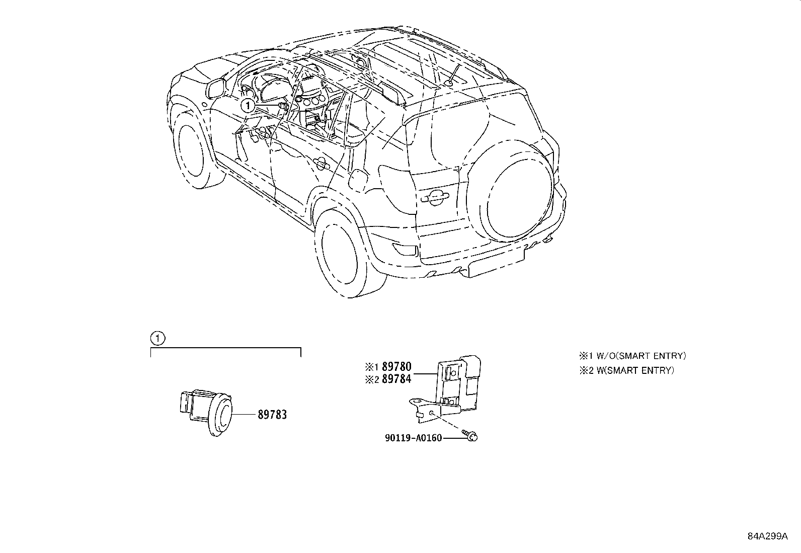 Toyota 89783-0R010 AMPLIFIER, TRANSPONDER KEY