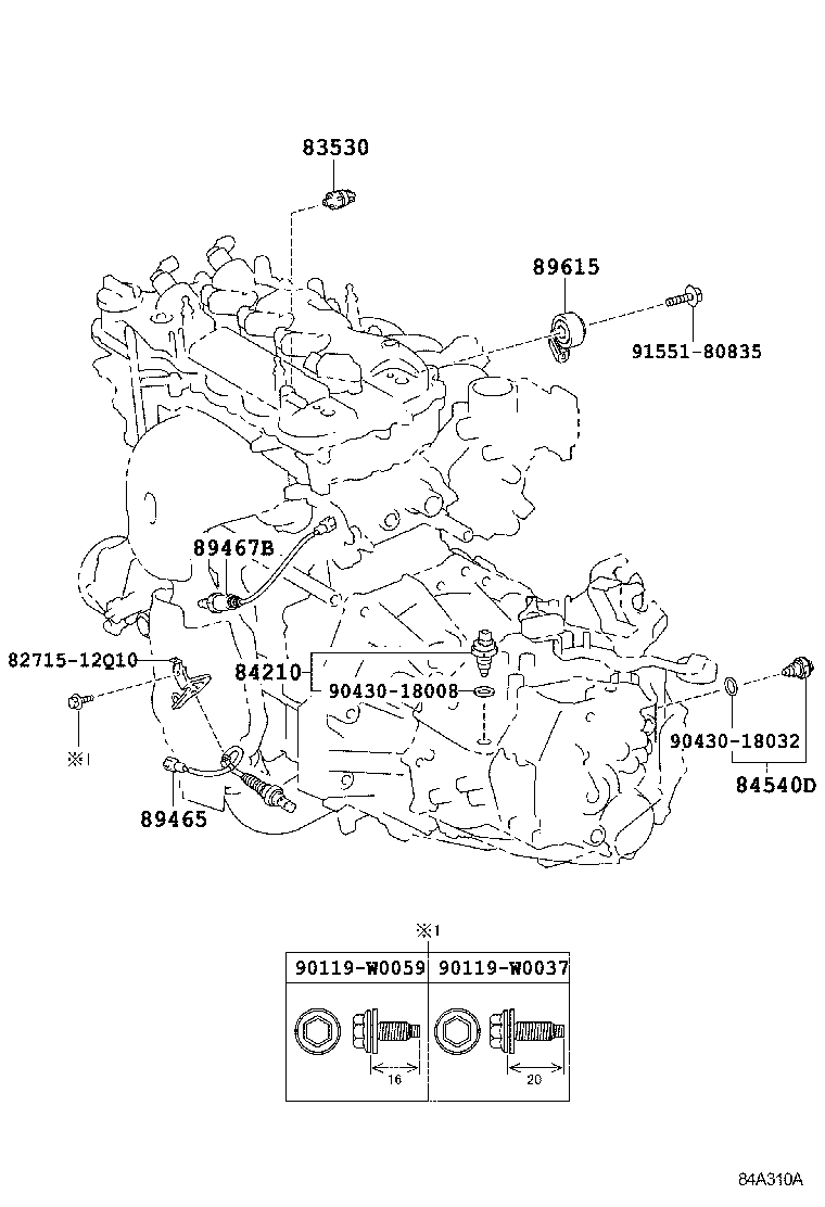 82730-02340 BLOCK ASSY, INSTRUMENT PANEL JUNCTION product image
