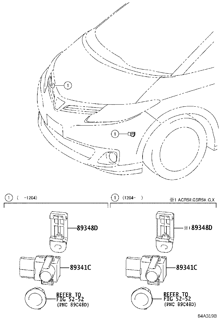 89340-28200 COMPUTER ASSY, CLEARANCE WARNING product image