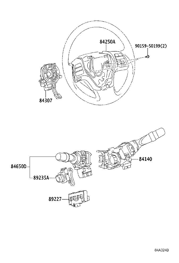 89530-48320 COMPUTER ASSY, TRANSMISSION CONTROL product image