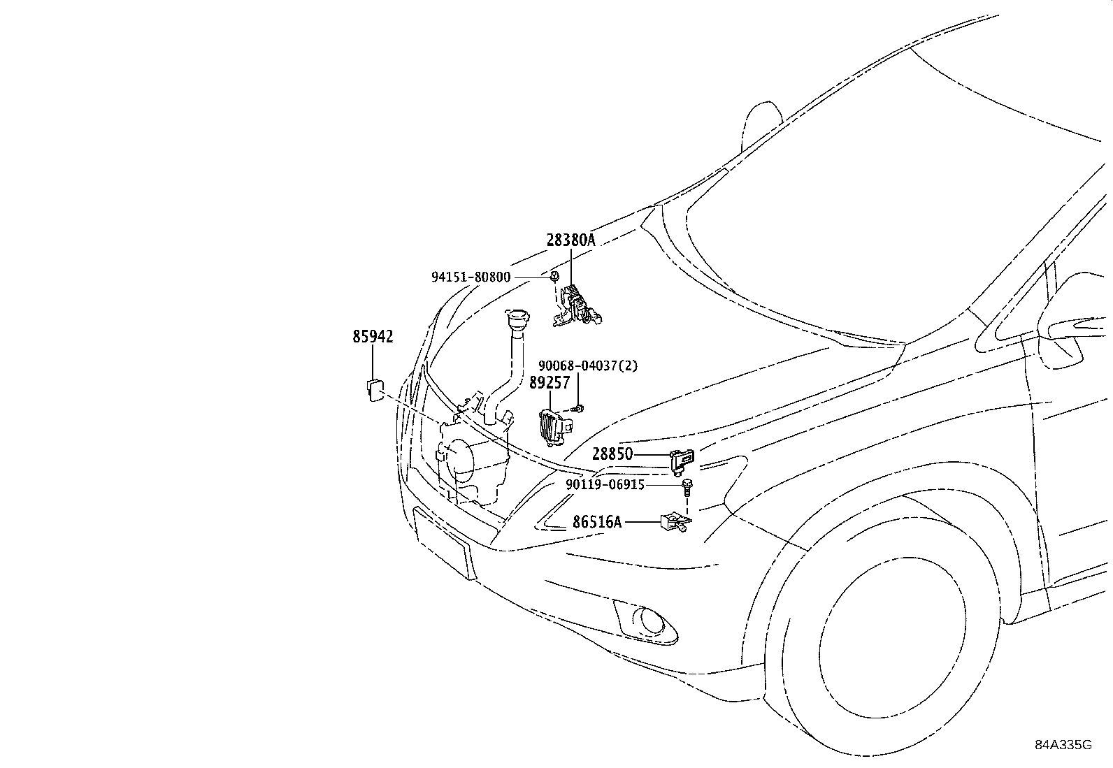 89530-48320 COMPUTER ASSY, TRANSMISSION CONTROL product image