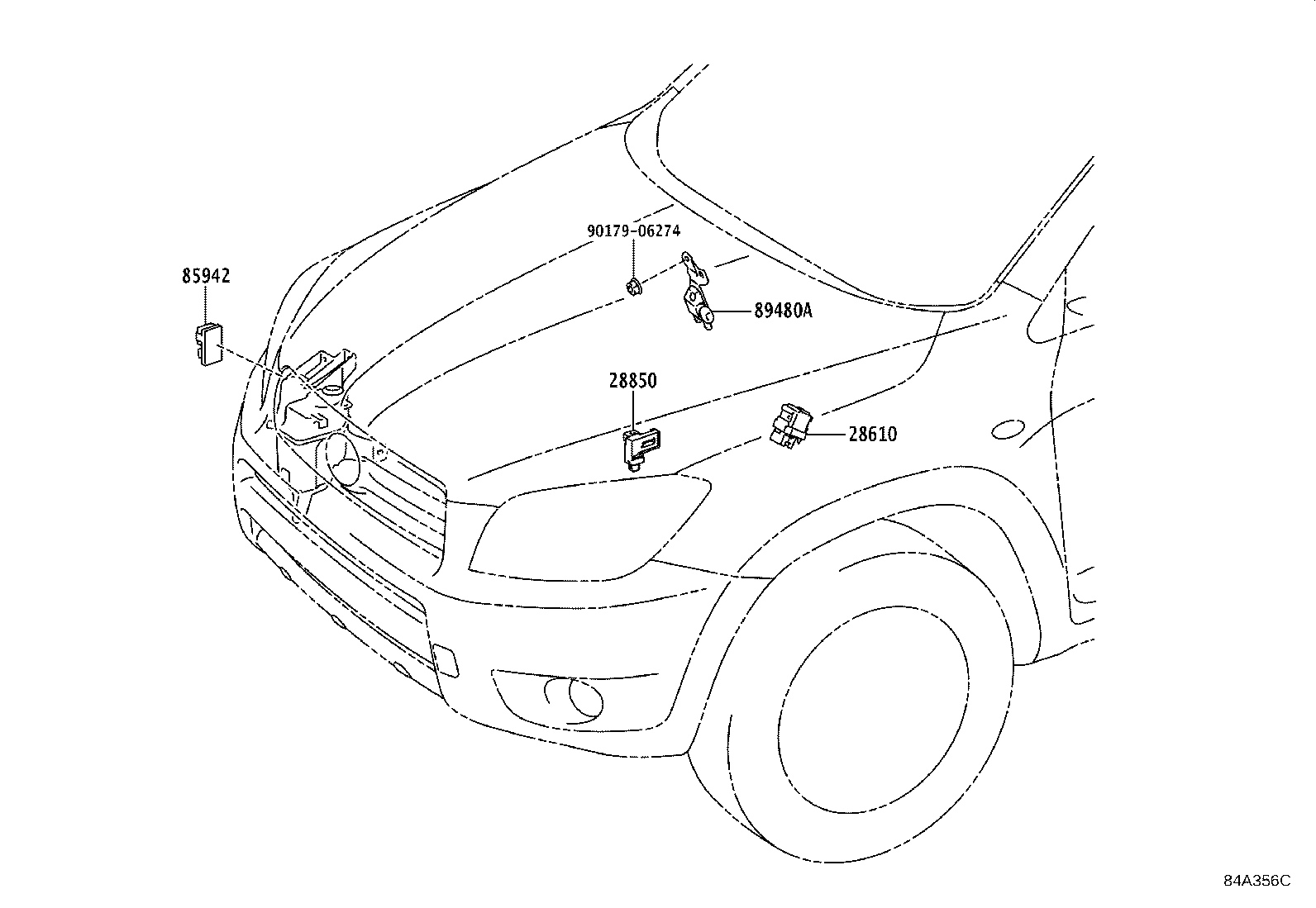82730-42110 BLOCK ASSY, INSTRUMENT PANEL JUNCTION product image