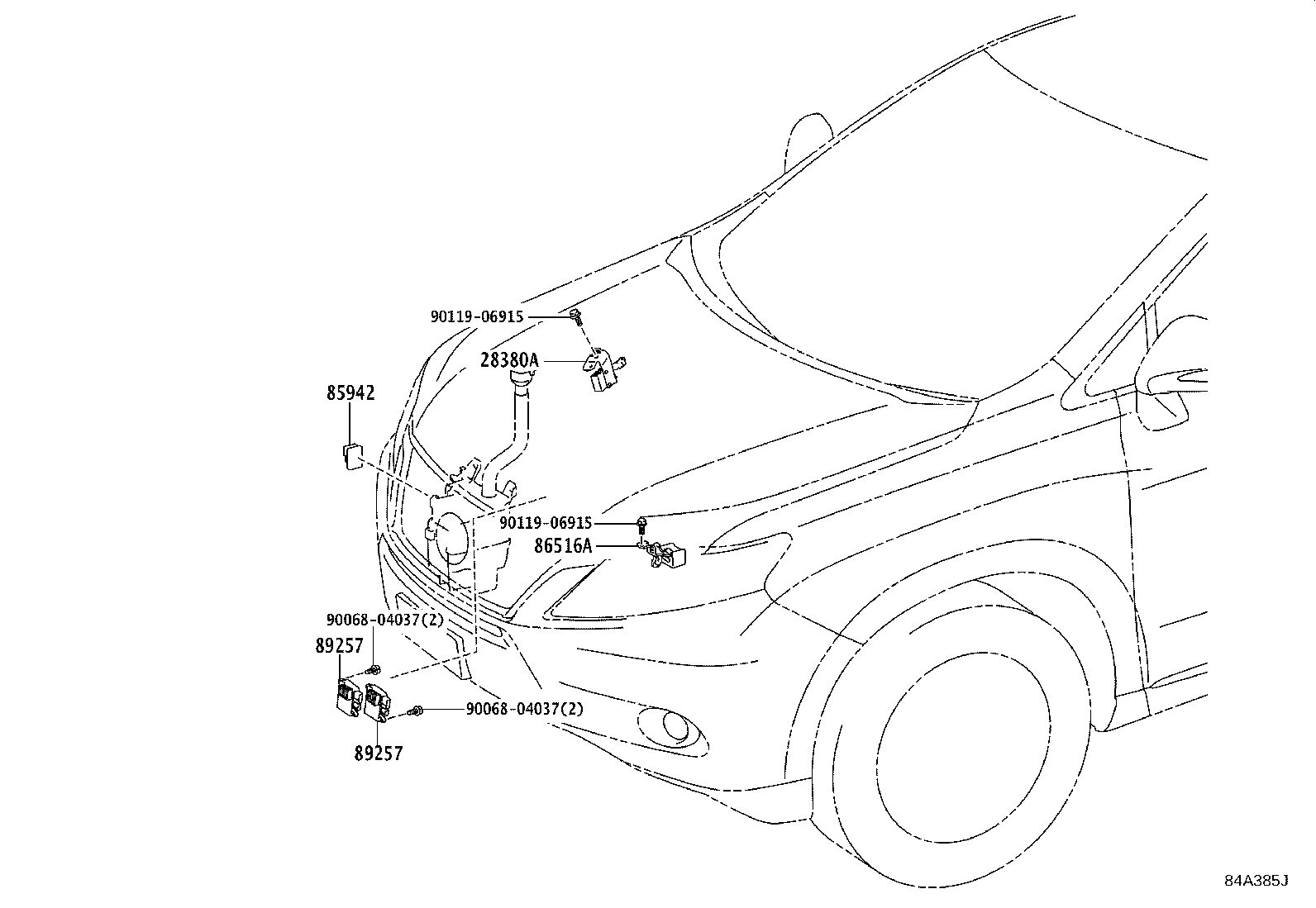 89530-48320 COMPUTER ASSY, TRANSMISSION CONTROL product image
