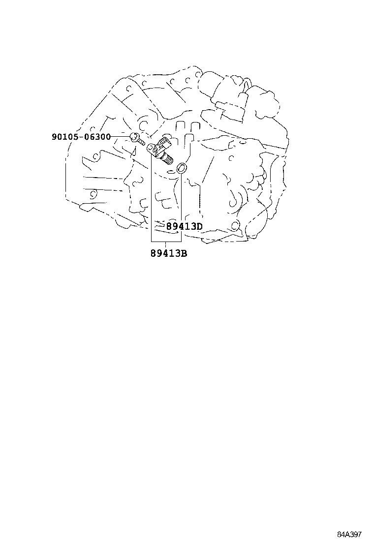 89413-64010 SENSOR, TRANSMISSION REVOLUTION product image