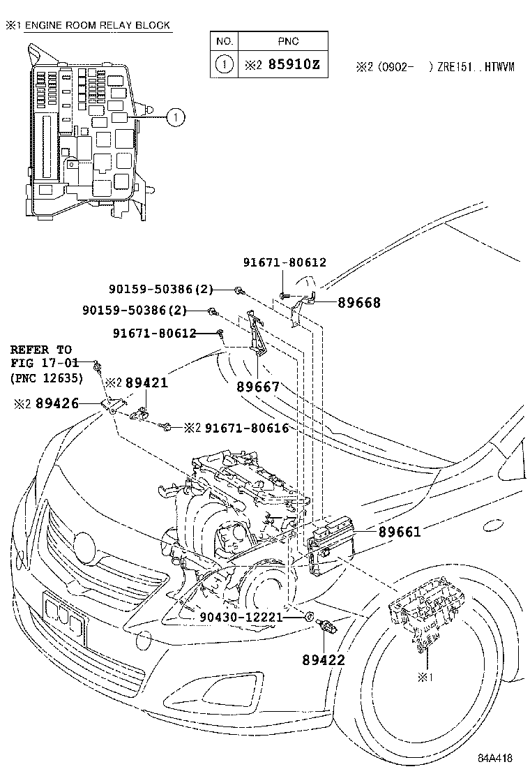 89661-02E00 COMPUTER, ENGINE CONTROL product image