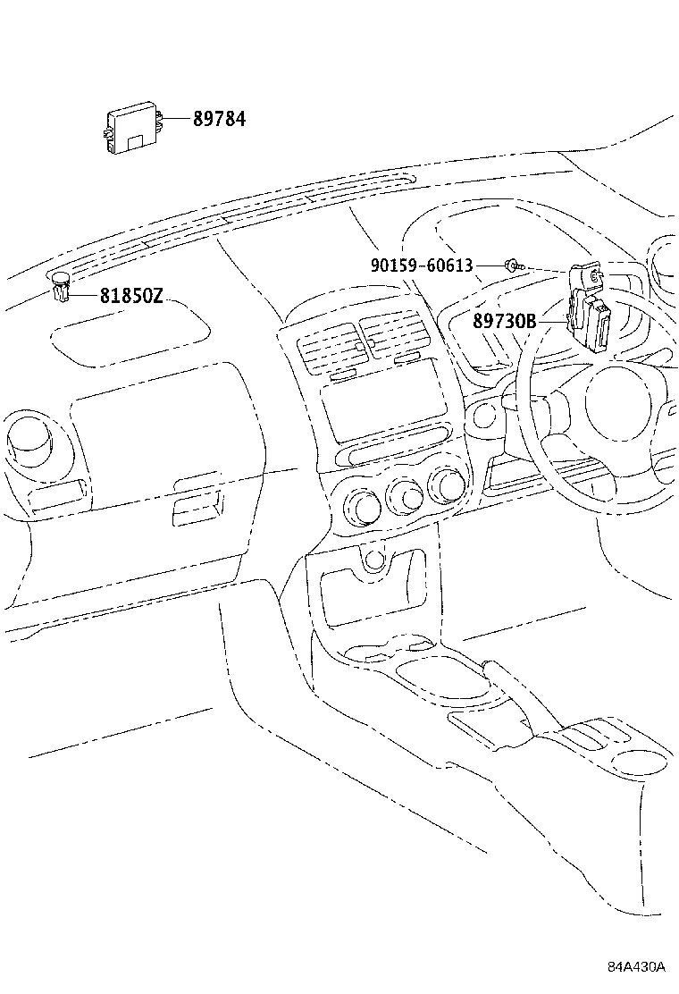 89780-52020 COMPUTER, IMMOBILIZER CODE product image