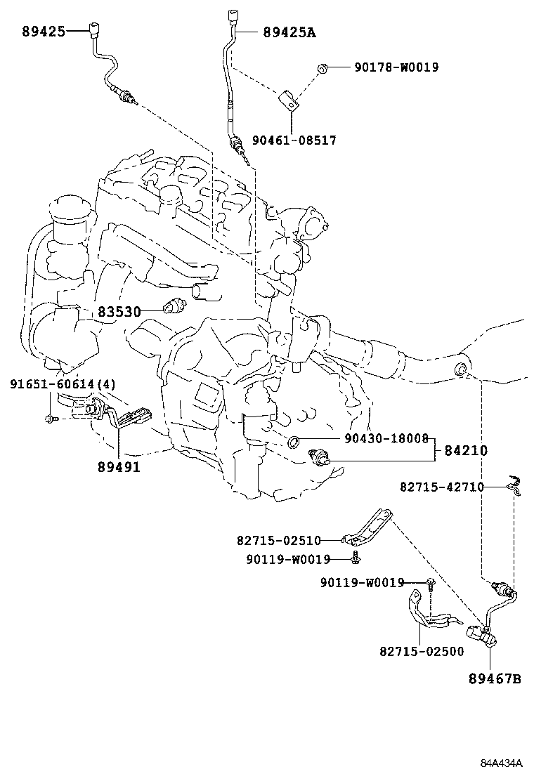 82730-02340 BLOCK ASSY, INSTRUMENT PANEL JUNCTION product image