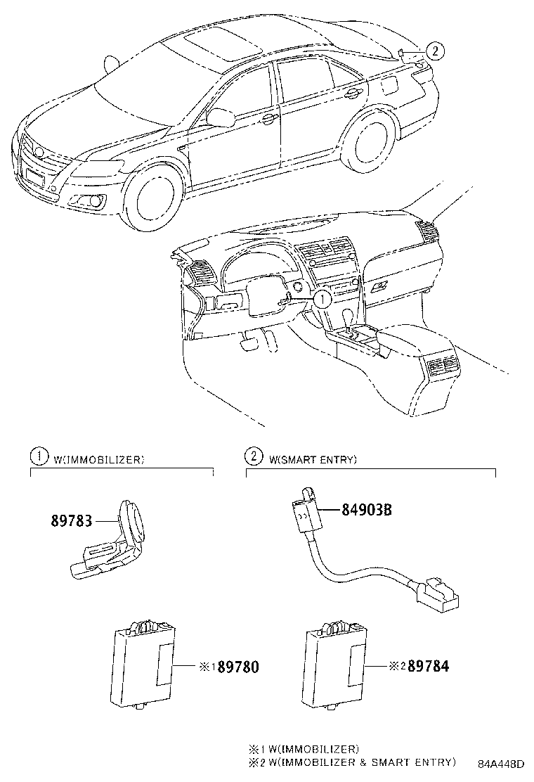 89780-33160 COMPUTER ASSY, TRANSPONDER KEY product image