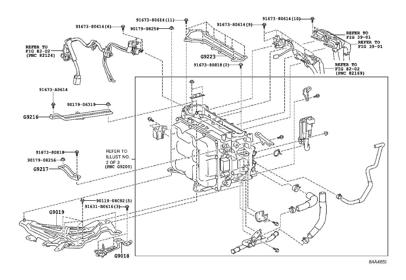 Toyota G4845-48040 SENSOR, CIRCUIT BREAKER, NO.1