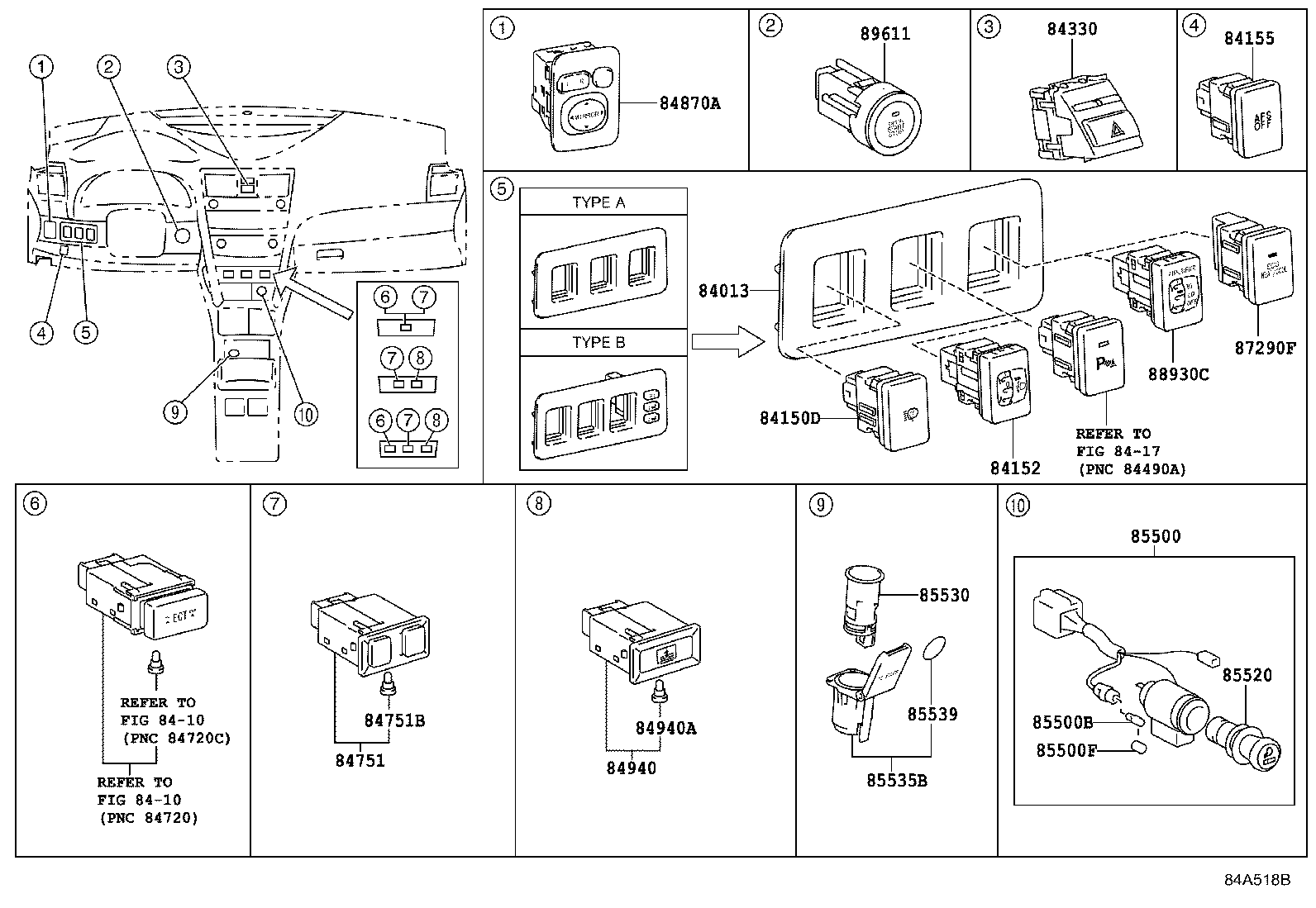 82660-07010 BLOCK ASSY, RELAY product image