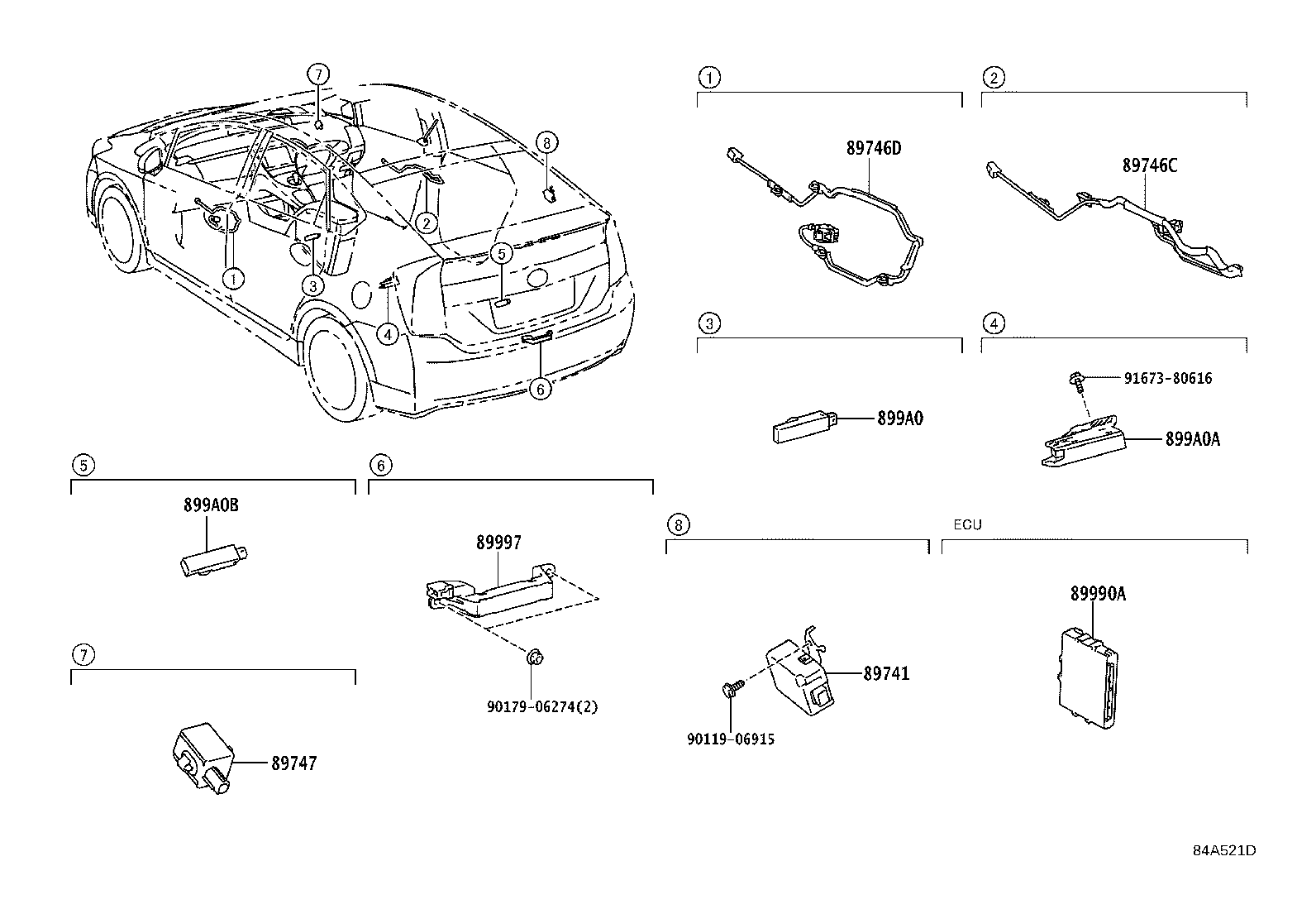 89990-47140 COMPUTER ASSY, SMART KEY product image