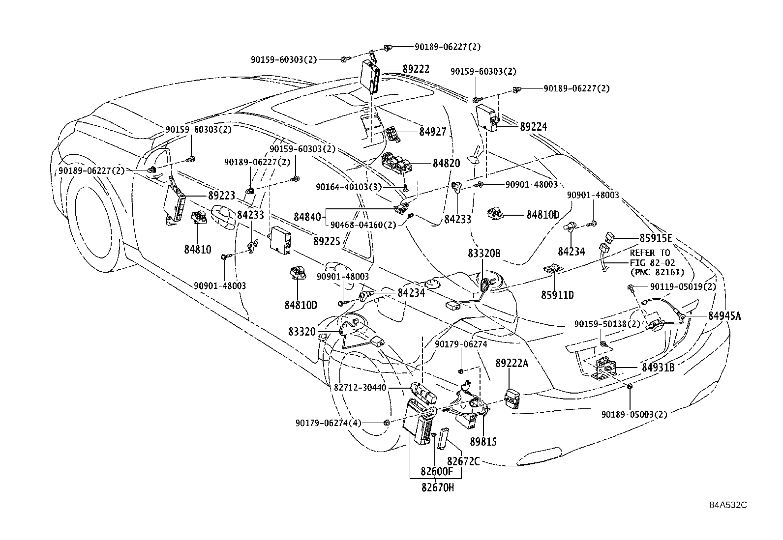 82672-30360 COVER, JUNCTION BLOCK product image