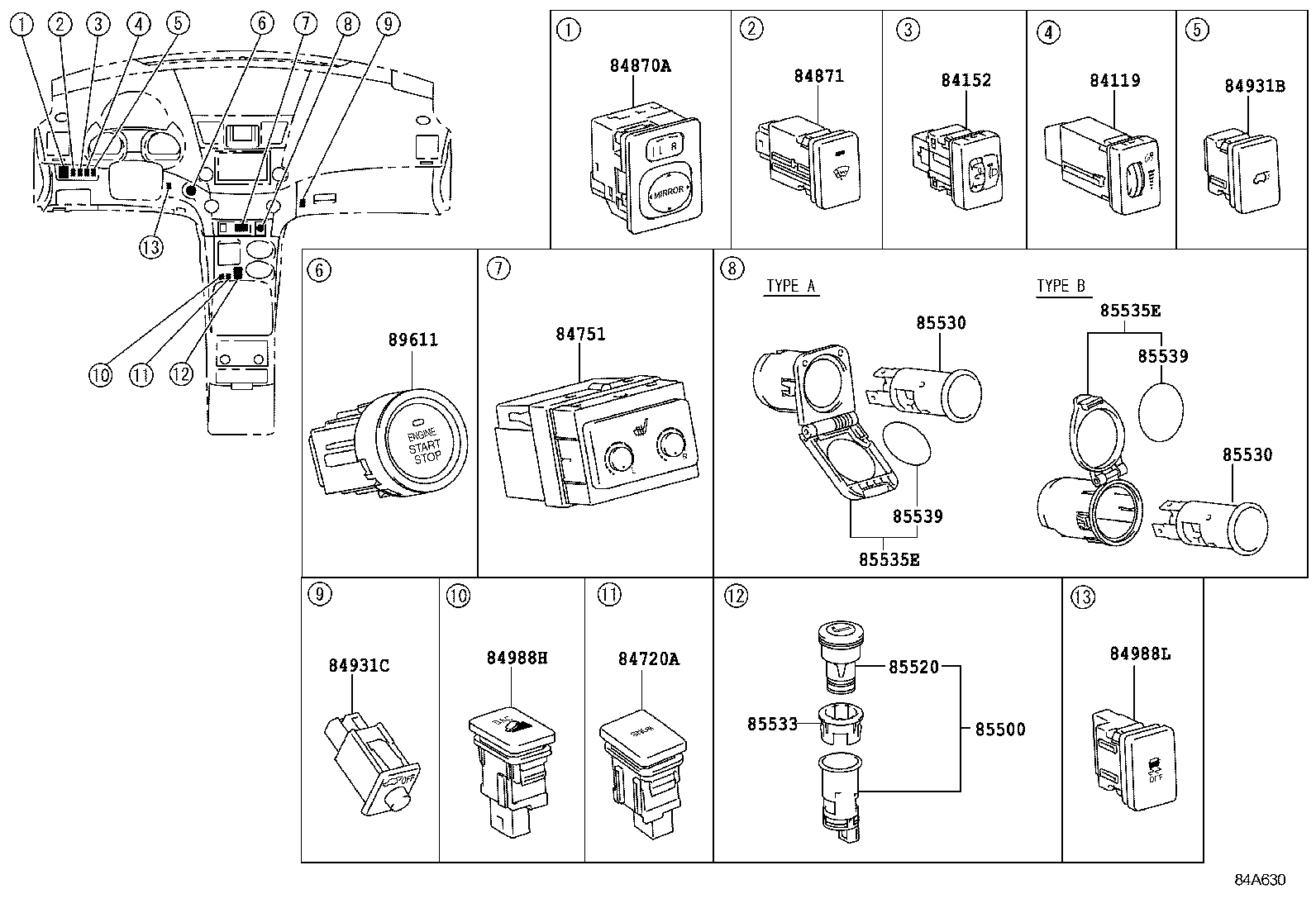 83320-0E020 GAGE ASSY, FUEL SENDER product image