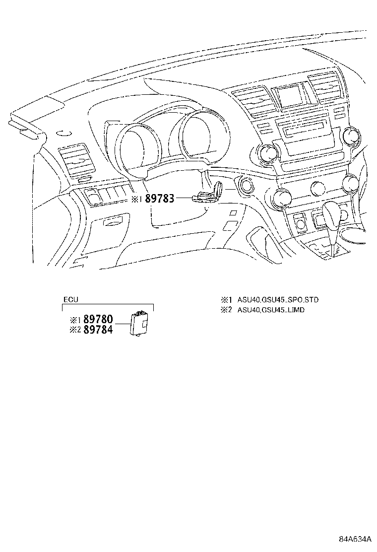 89780-0E020 COMPUTER ASSY, TRANSPONDER KEY product image