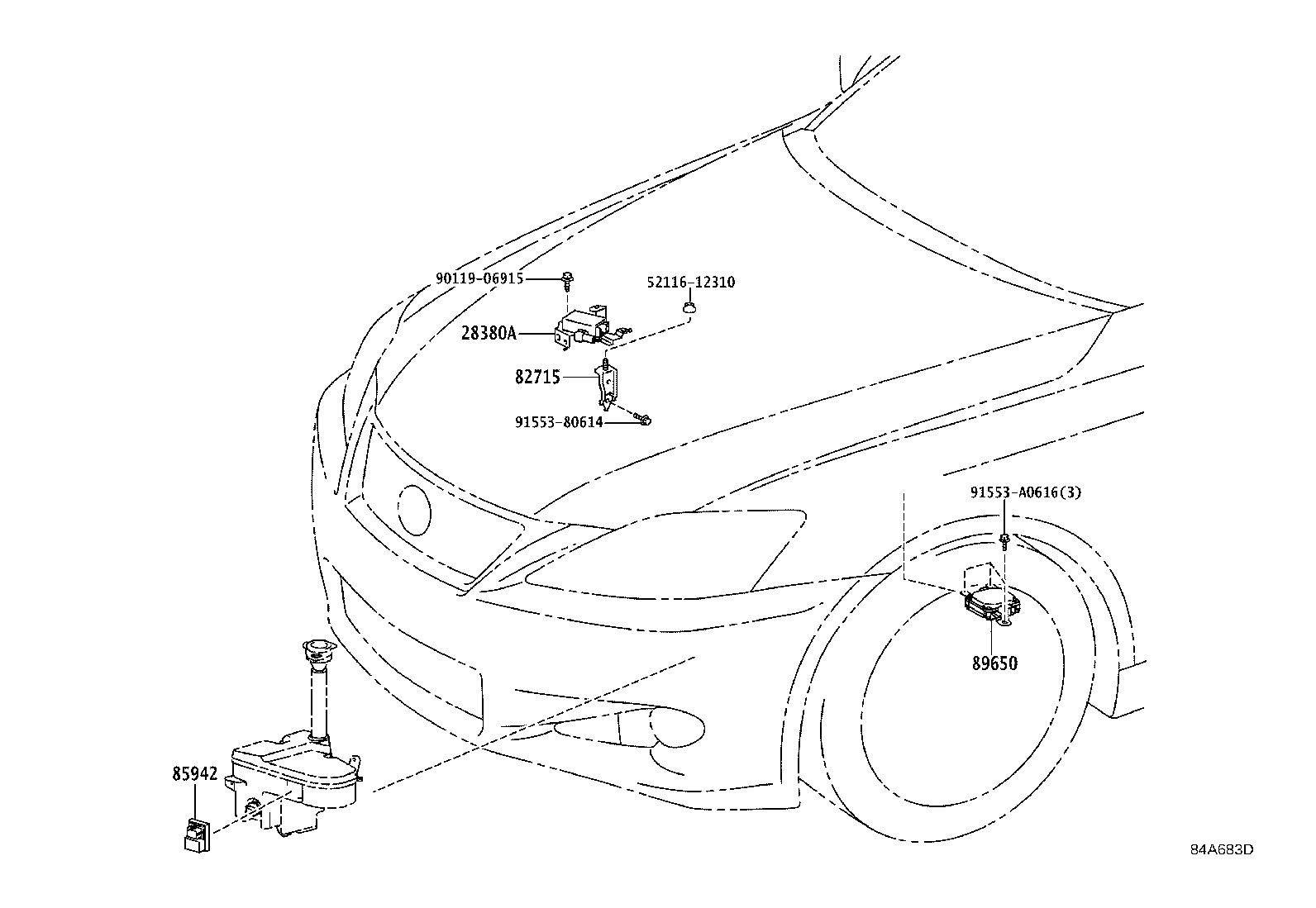 82672-53160 COVER, JUNCTION BLOCK product image