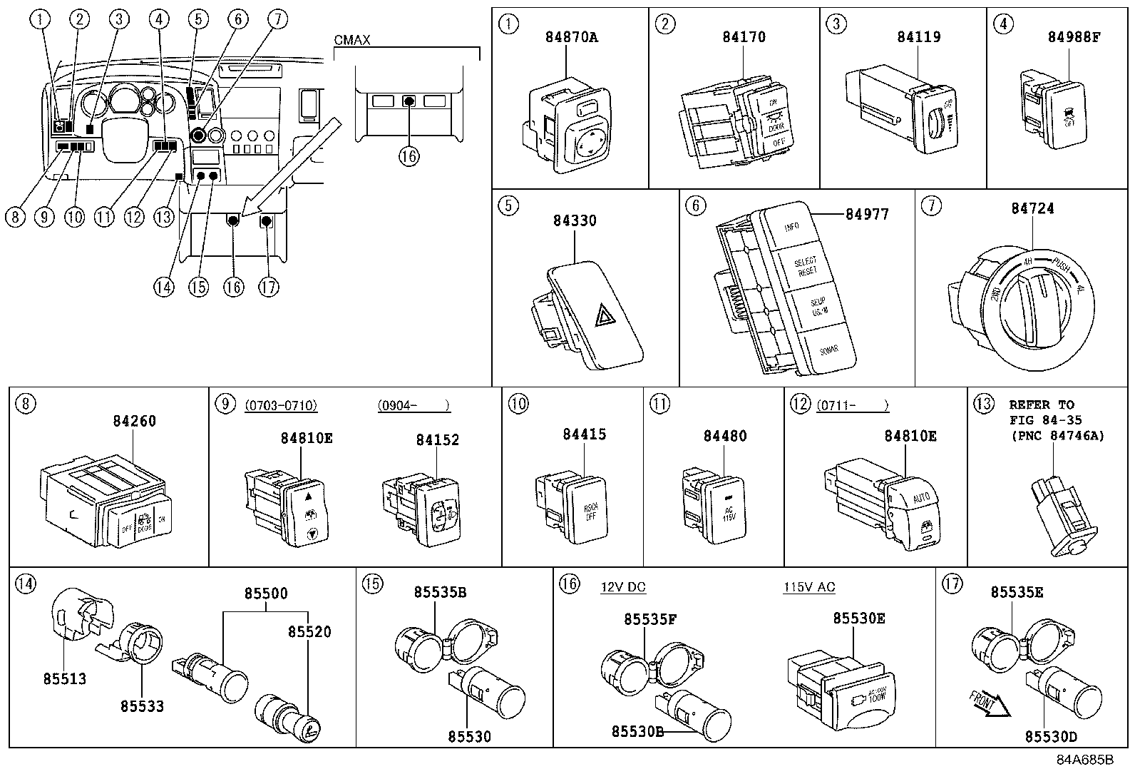 Thumbnail 17 for 82672-0C100