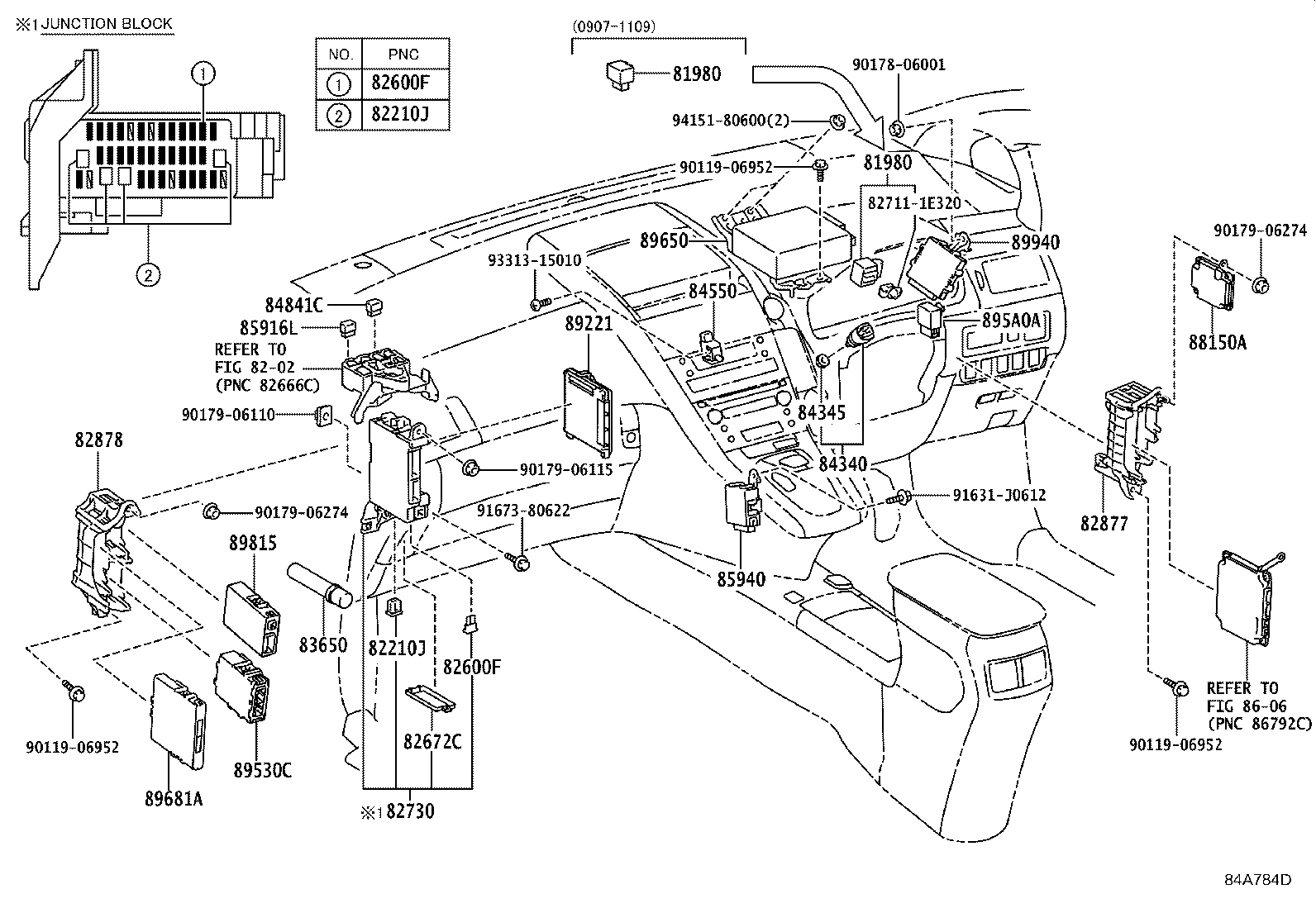 84140-48170 SWITCH ASSY, HEADLAMP DIMMER product image