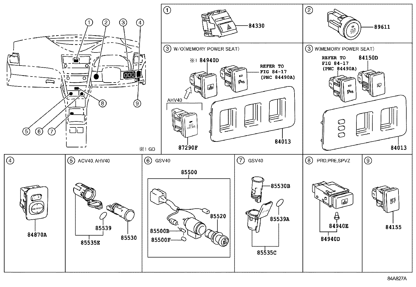 82730-33C40 BLOCK ASSY, INSTRUMENT PANEL JUNCTION product image