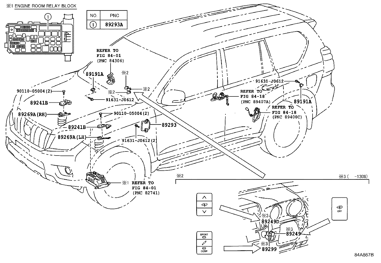 89293-60062 COMPUTER, SUSPENSION CONTROL product image