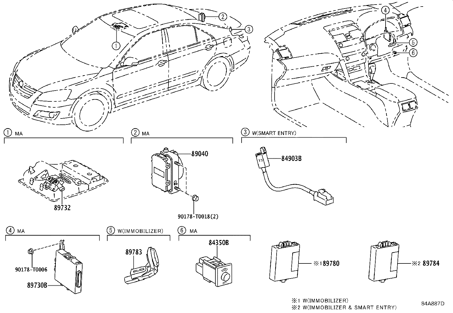 89780-33160 COMPUTER ASSY, TRANSPONDER KEY product image