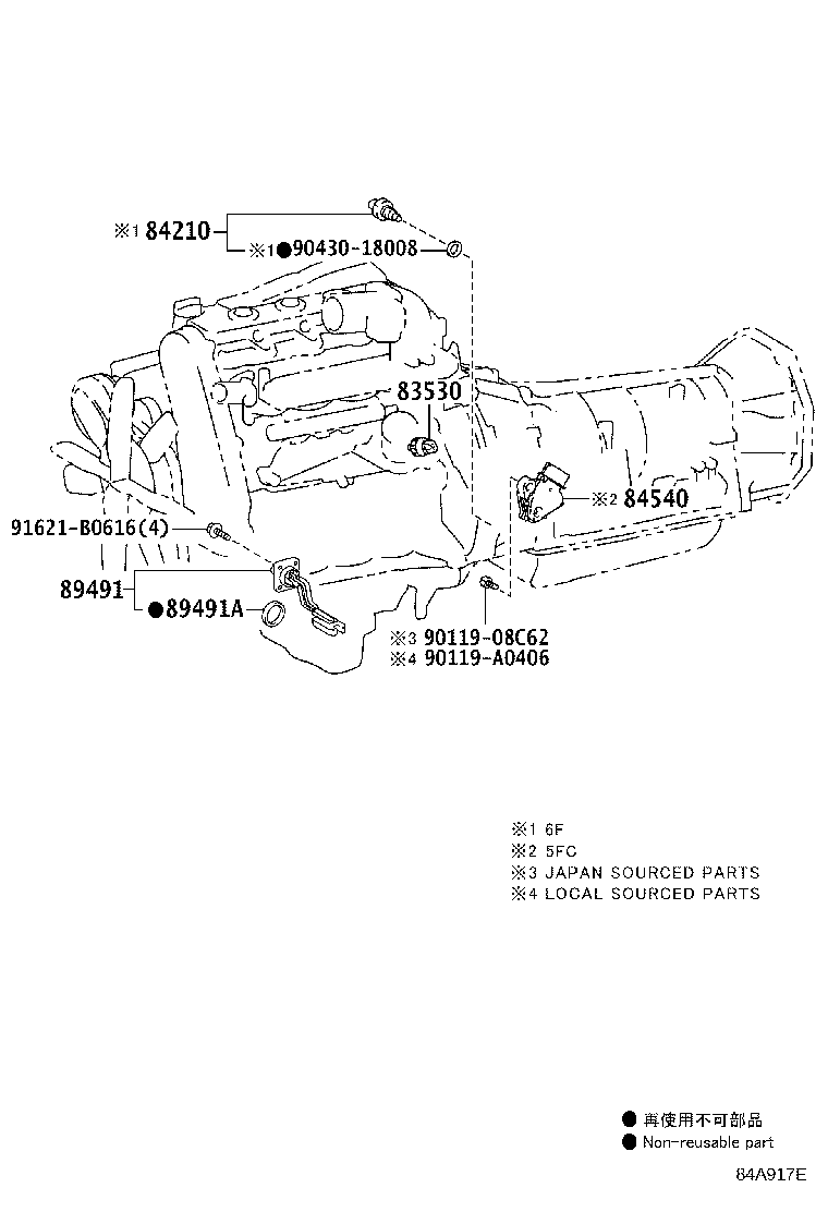 83320-60530 GAGE ASSY, FUEL SENDER product image