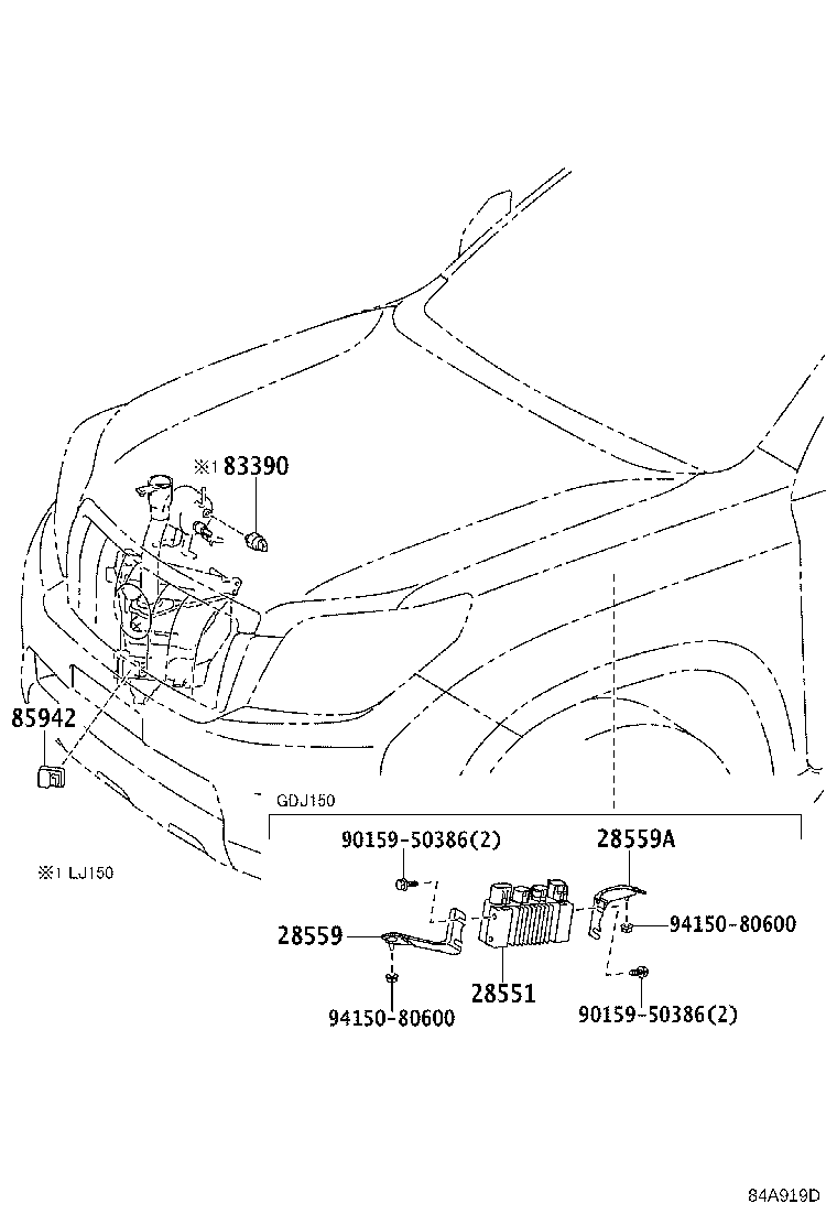 83320-60530 GAGE ASSY, FUEL SENDER product image