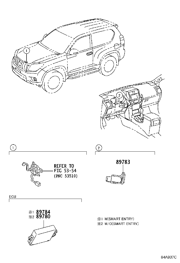 89783-60140 AMPLIFIER, TRANSPONDER KEY product image