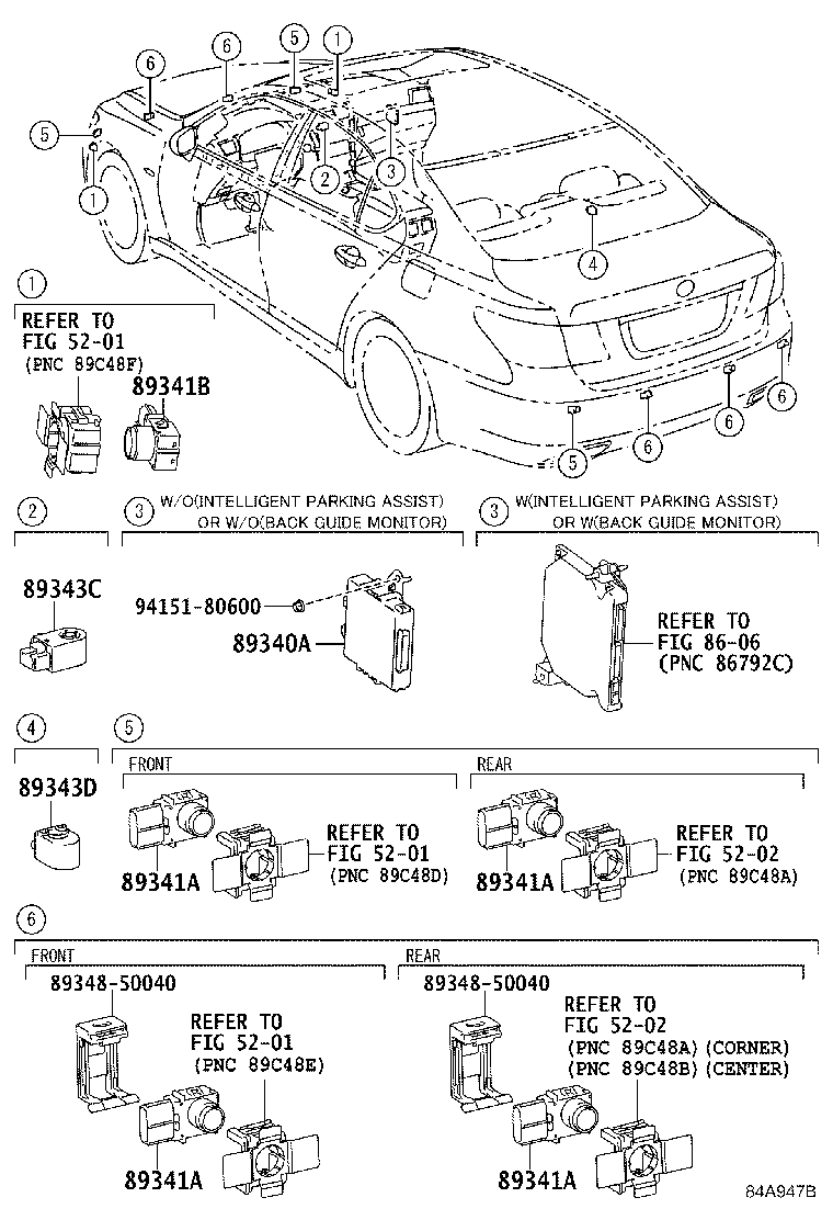 89340-50030 COMPUTER ASSY, CLEARANCE WARNING product image