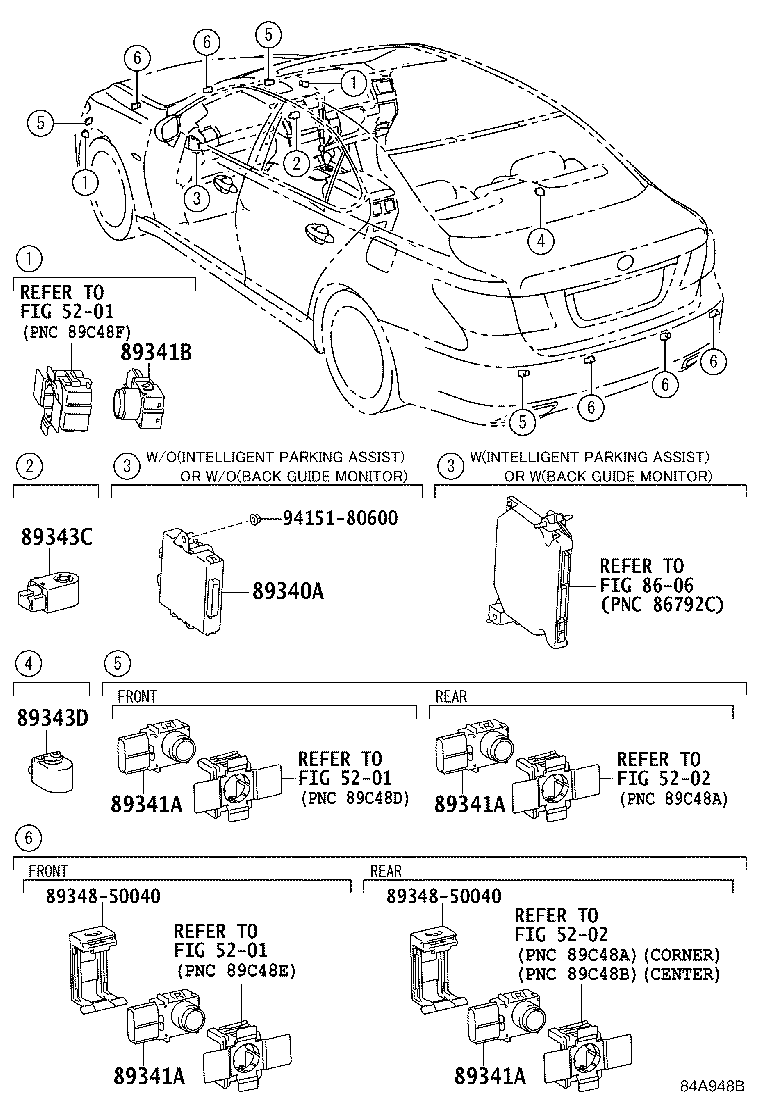 89340-50030 COMPUTER ASSY, CLEARANCE WARNING product image