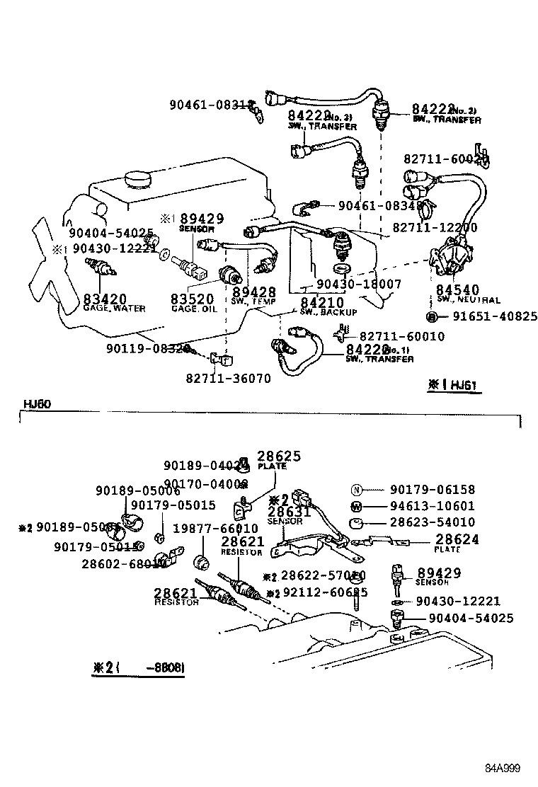 82683-90A19 PLATE, CAUTION(FOR FUSE) product image