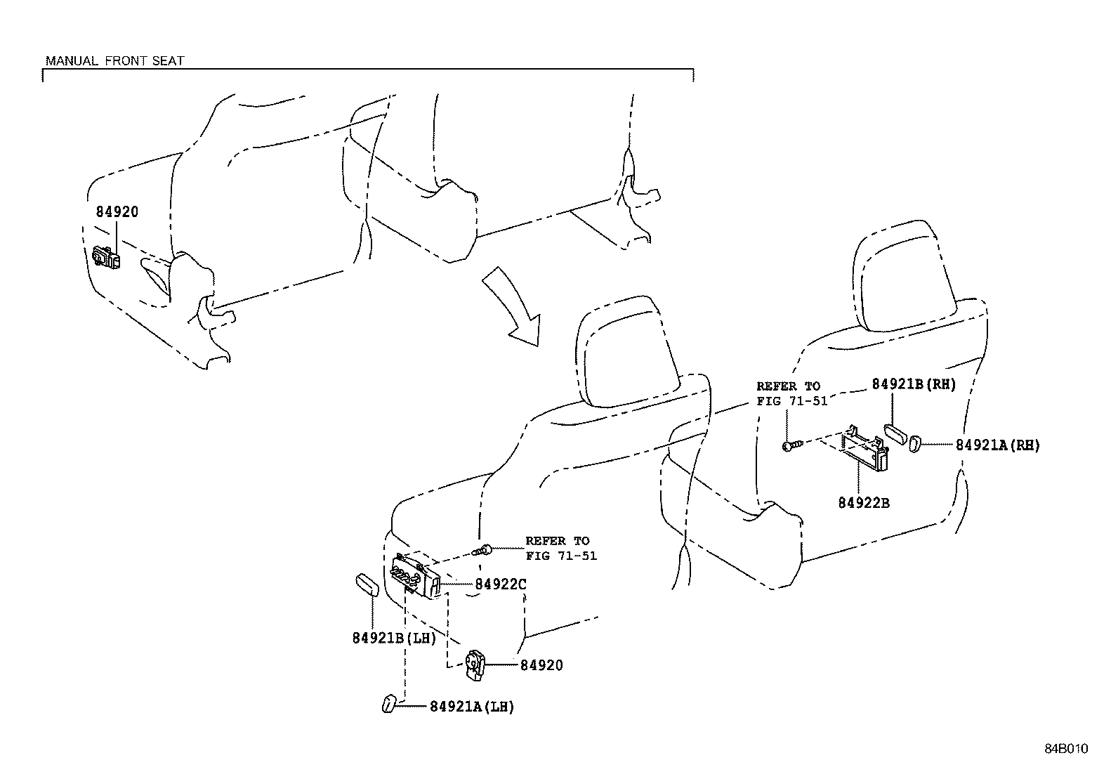 84332-35100 SWITCH ASSY, HAZARD WARNING SIGNAL product image