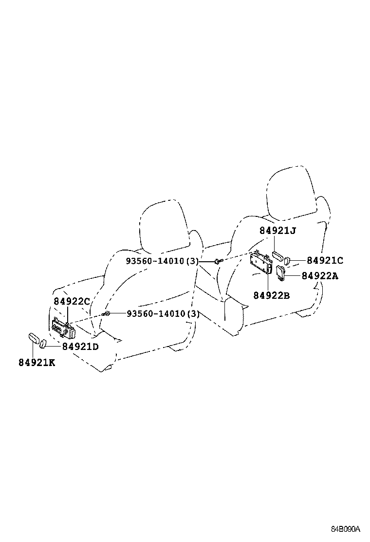 90010-01170 BULB (FOR PATTERN SELECT SWITCH) product image