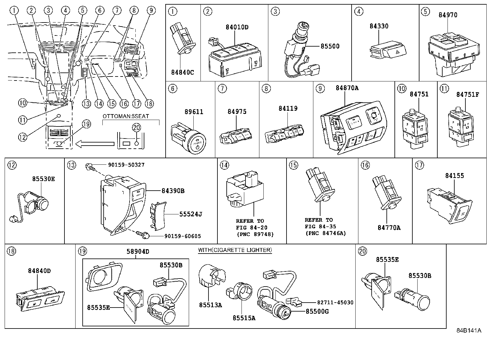 82663-50160 COVER, RELAY BLOCK, LOWER product image