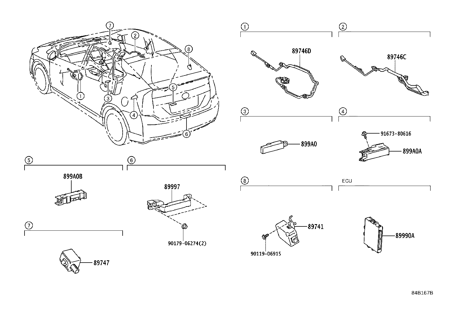89990-47070 COMPUTER ASSY, SMART KEY product image